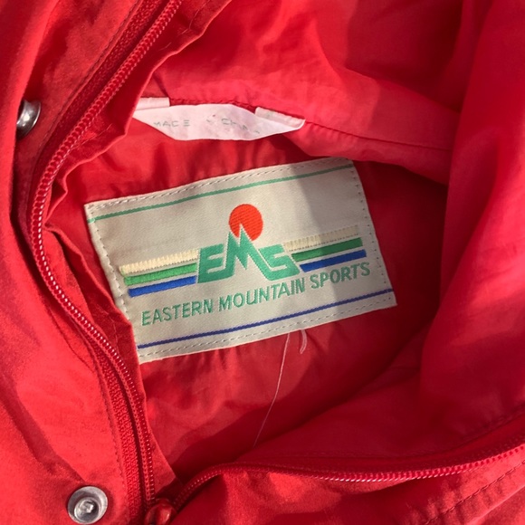 Vintage ems pullover jacket red large - Picture 3 of 5